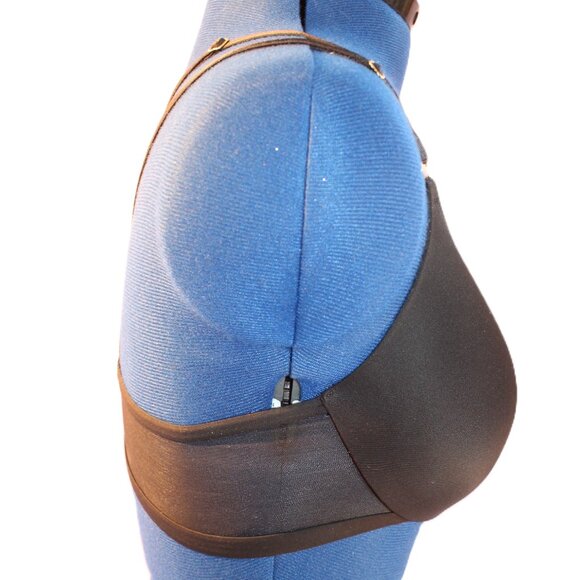 Victoria's Secret Bra Size 34C Uplift Plunge Plongeant Front Close Black - Picture 7 of 12